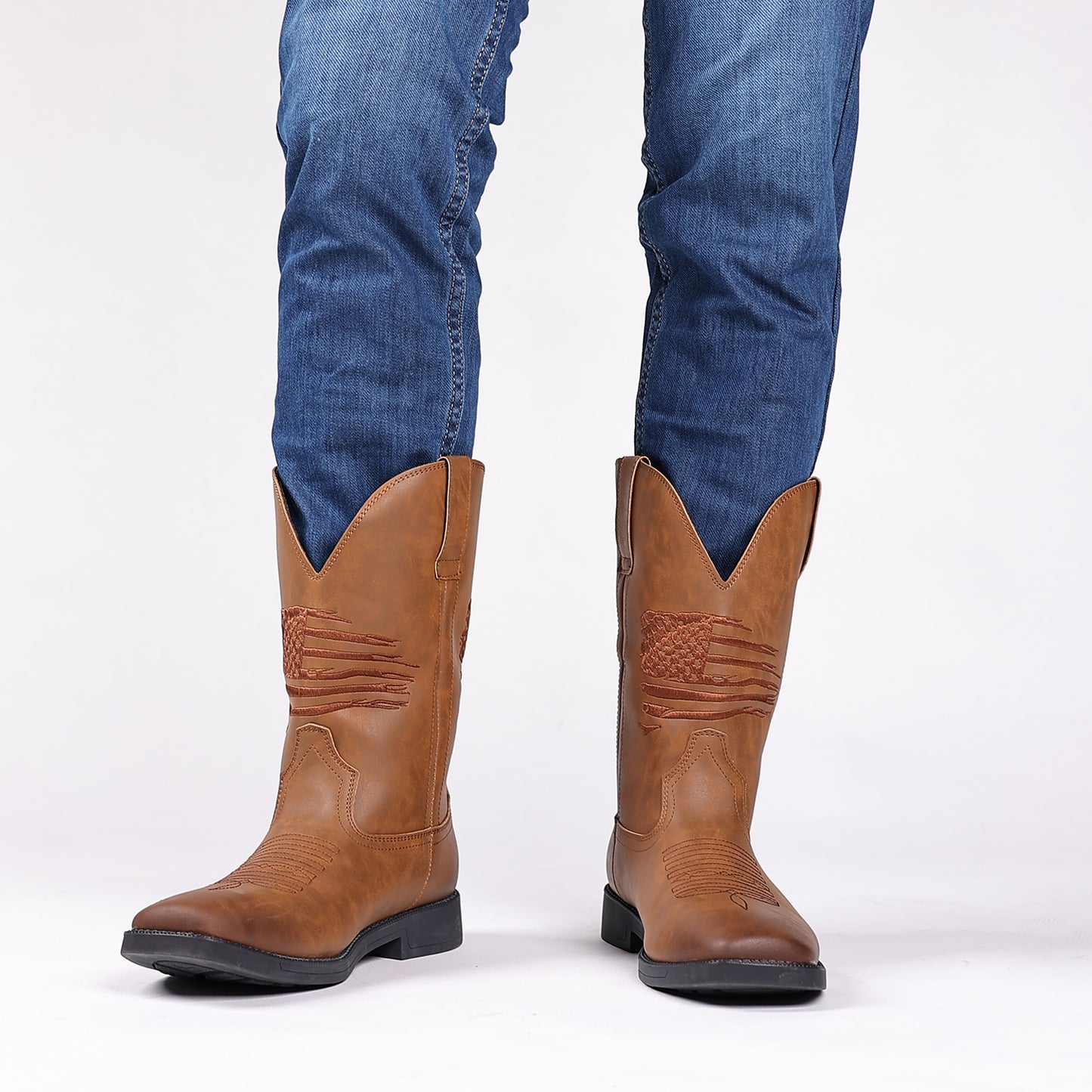 Men'S Vintage Cowboy Boots