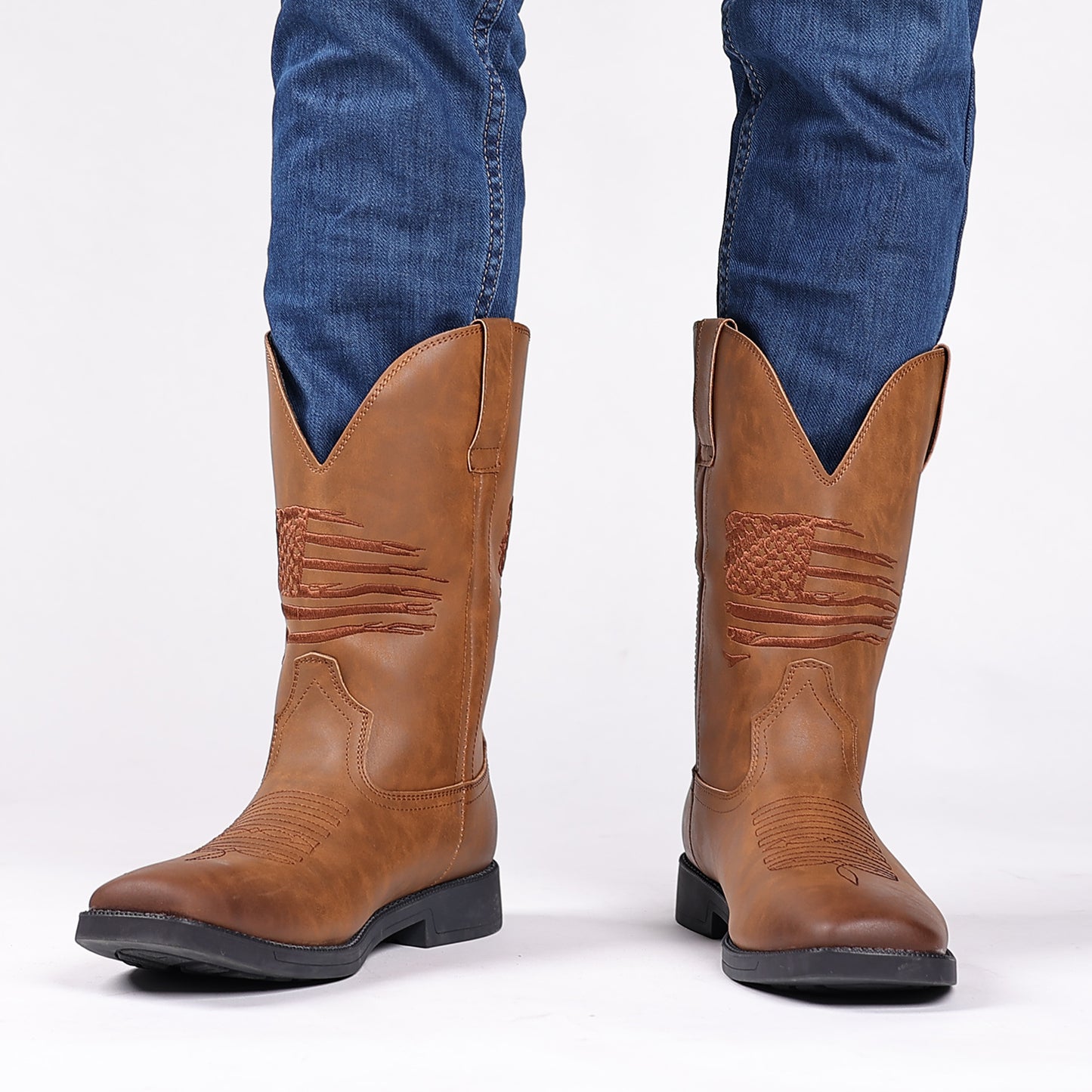 Men'S Vintage Cowboy Boots