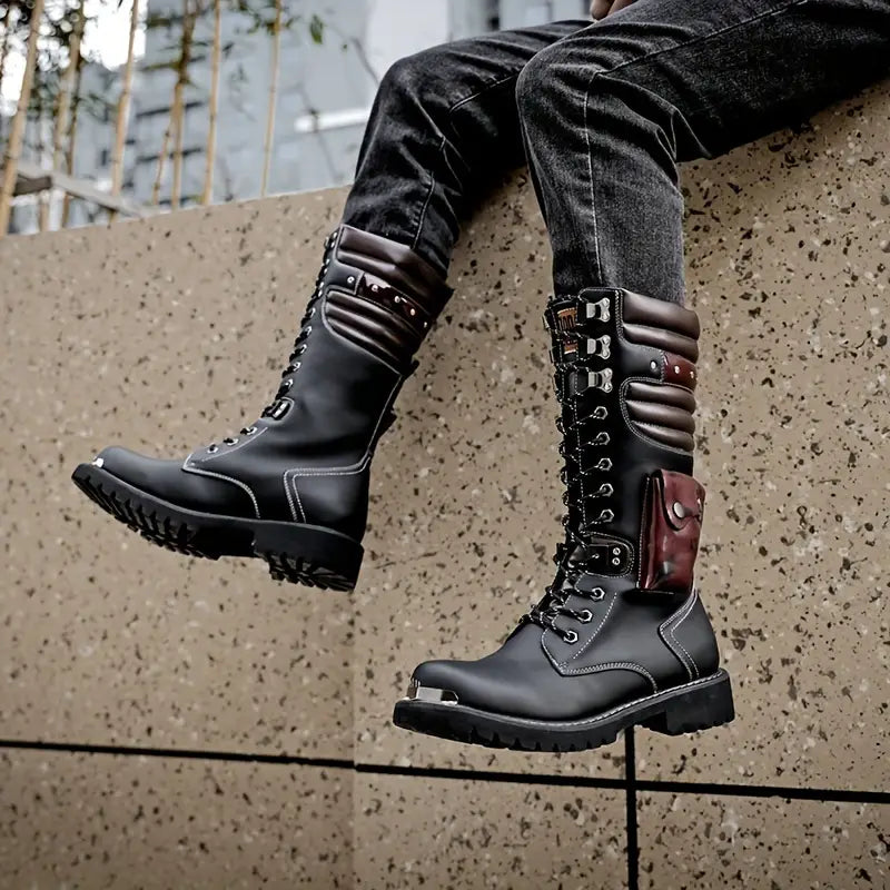 Men's Trendy High Top Riding Boots