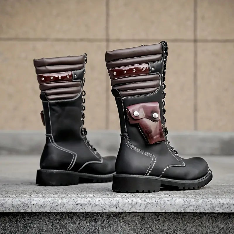 Men's Trendy High Top Riding Boots