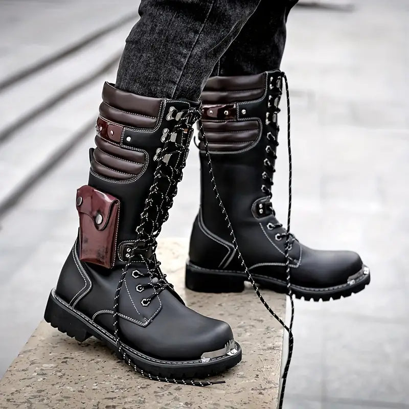 Men's Trendy High Top Riding Boots