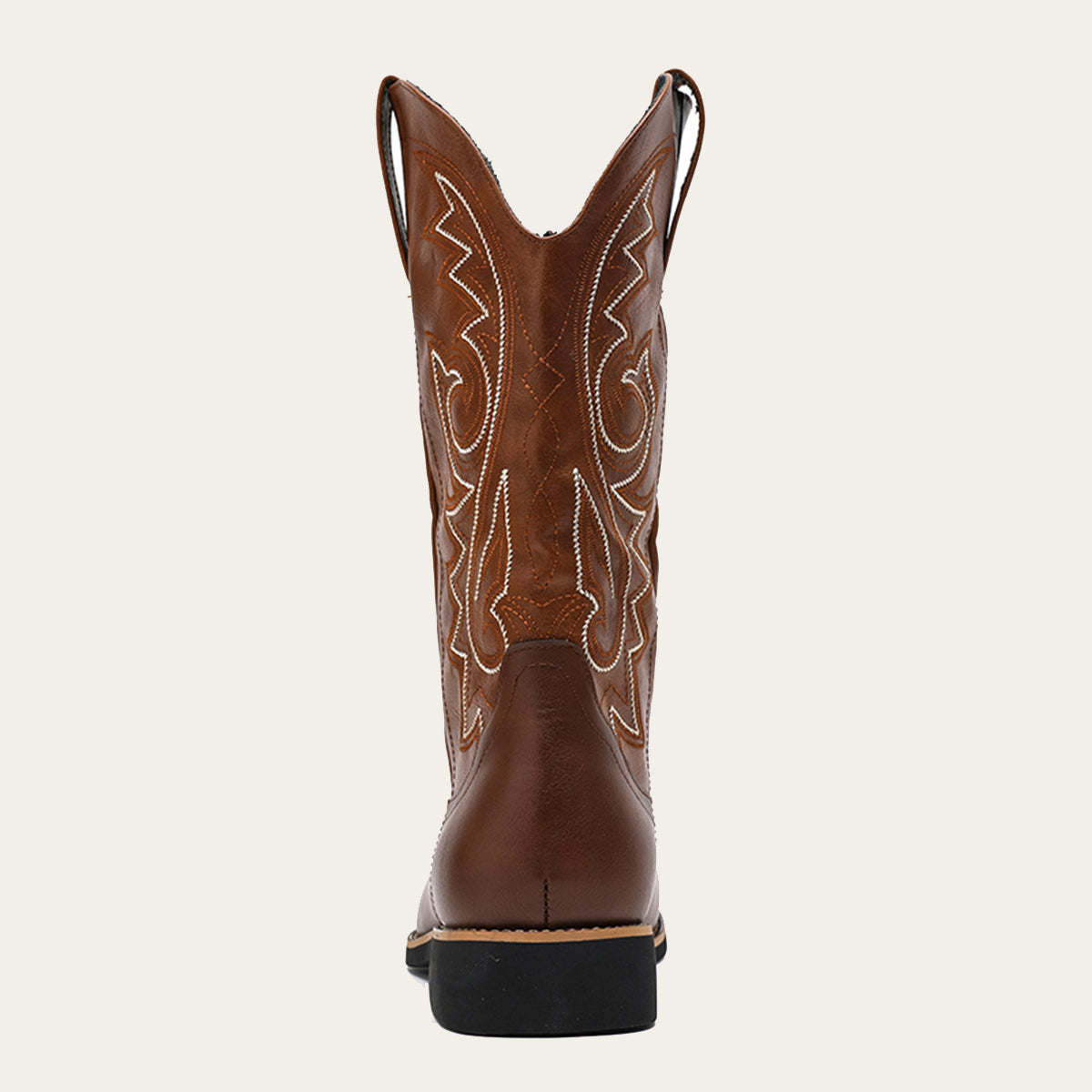 Men's Western Cowboy Boots with Embroidery Stripes