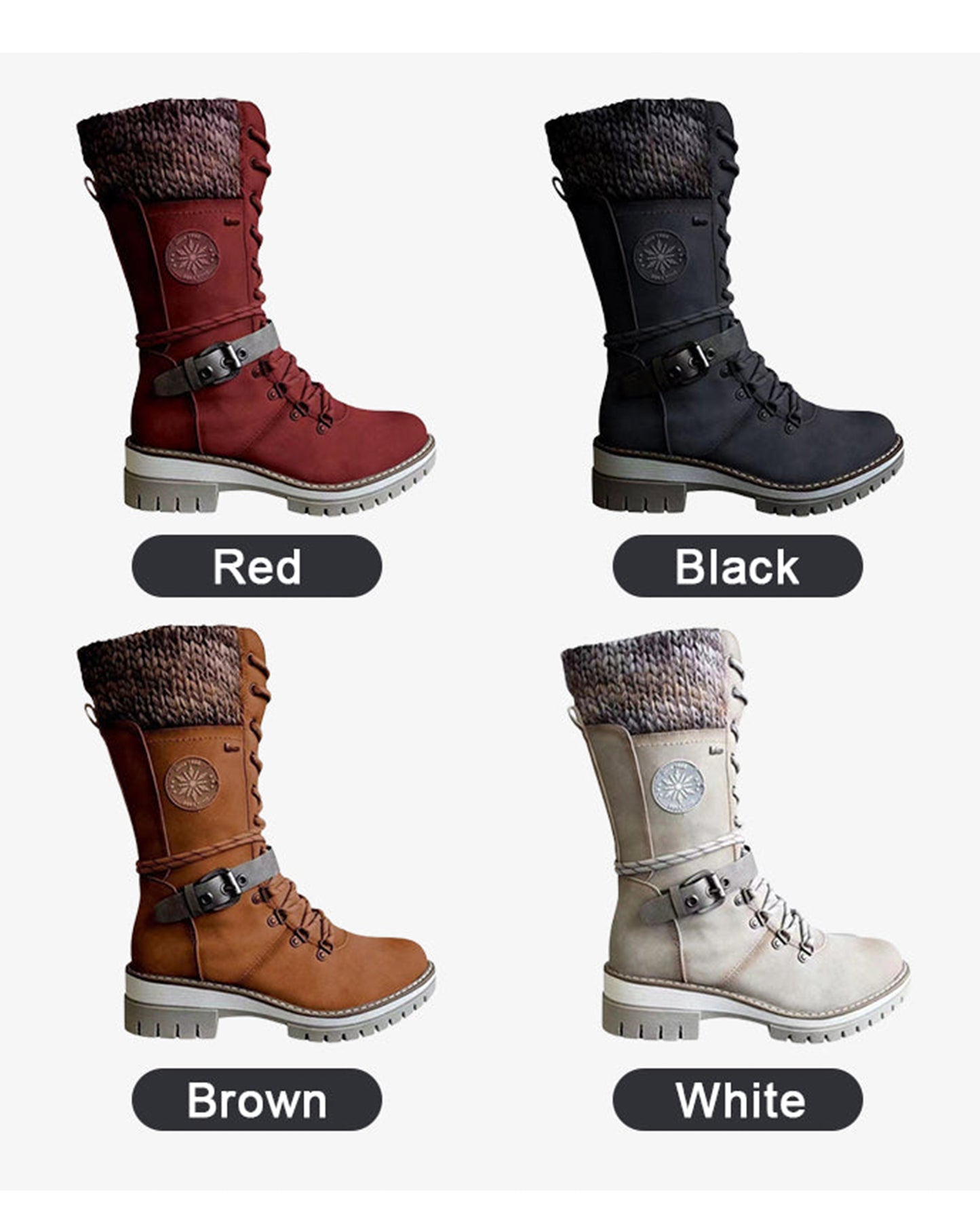 Women's Waterproof Knee Snow Boots