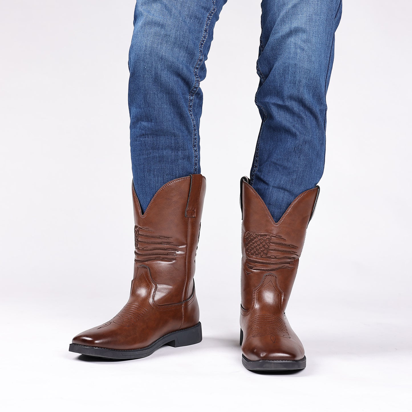 Men'S Vintage Cowboy Boots