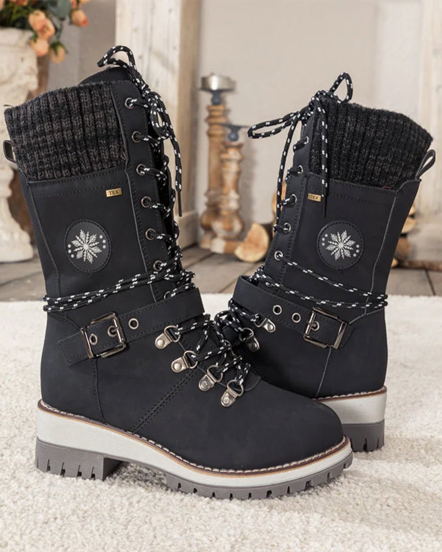 Women's Waterproof Knee Snow Boots