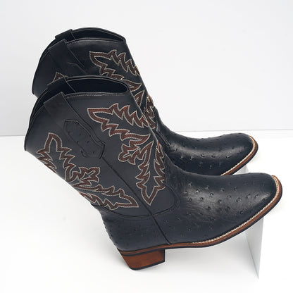 Men's Vintage Spotted Cowboy Boots