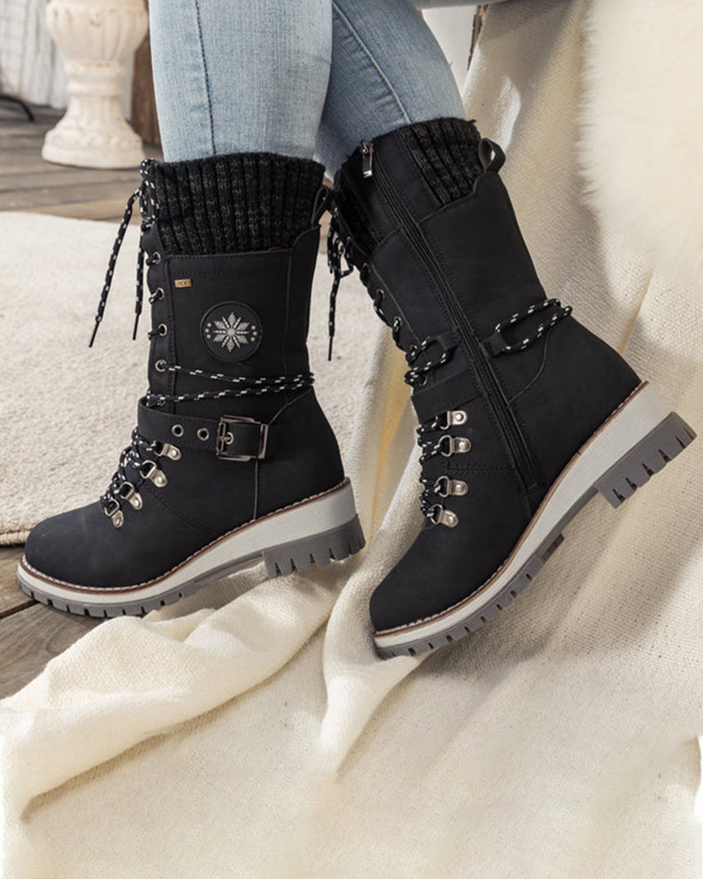 Women's Waterproof Knee Snow Boots