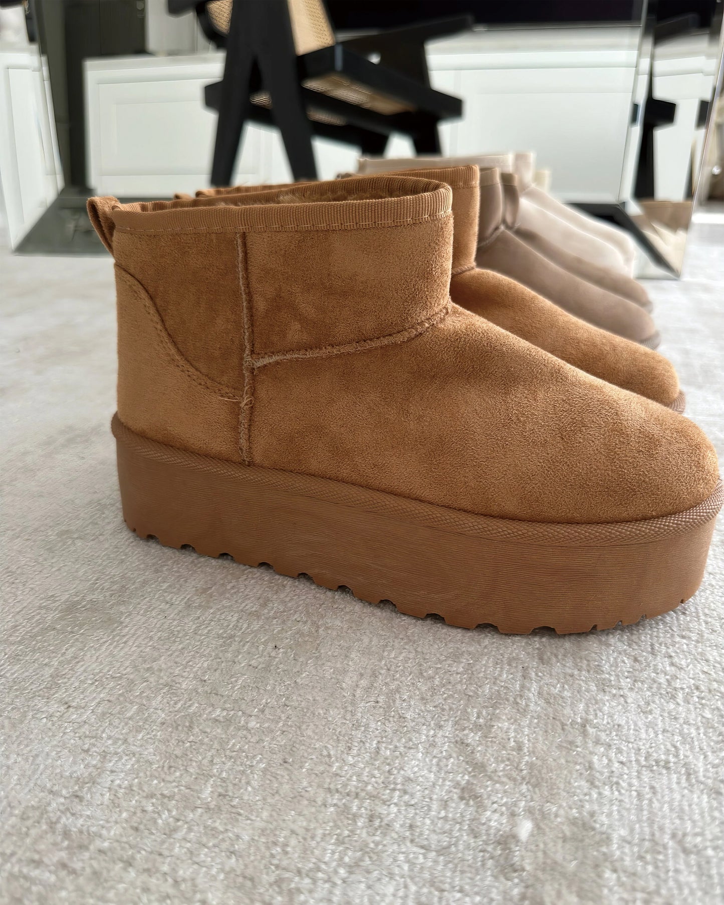 MANILA ULTRA MINI PLATFORM BOOTS