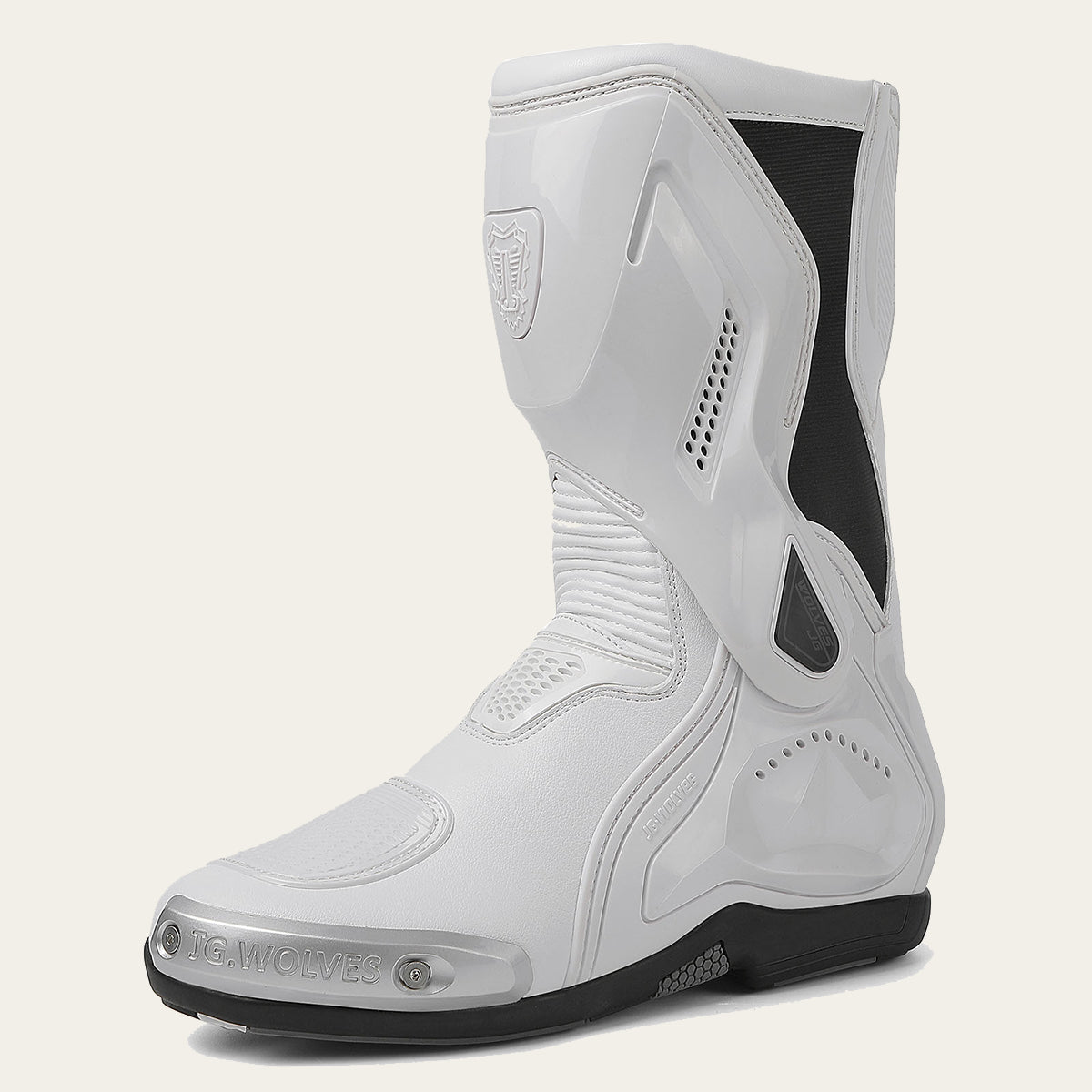 Mens High-Performance Microfiber Leather Motocross Boots