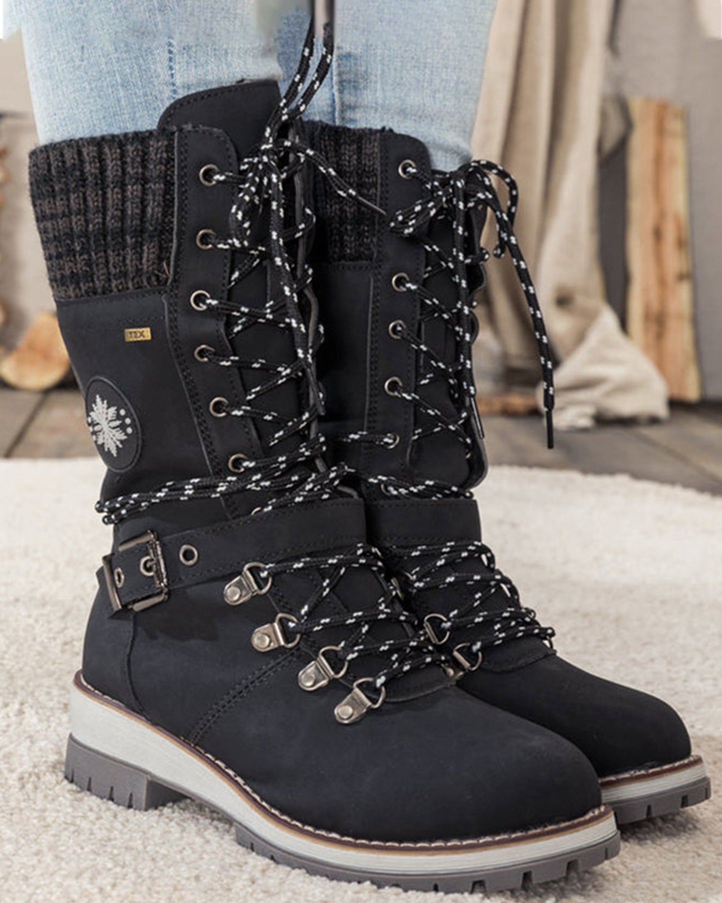 Women's Waterproof Knee Snow Boots