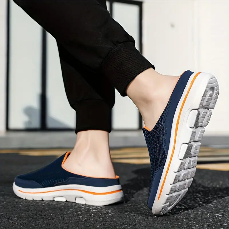 Men's Slip-on Mules Half Sneakers