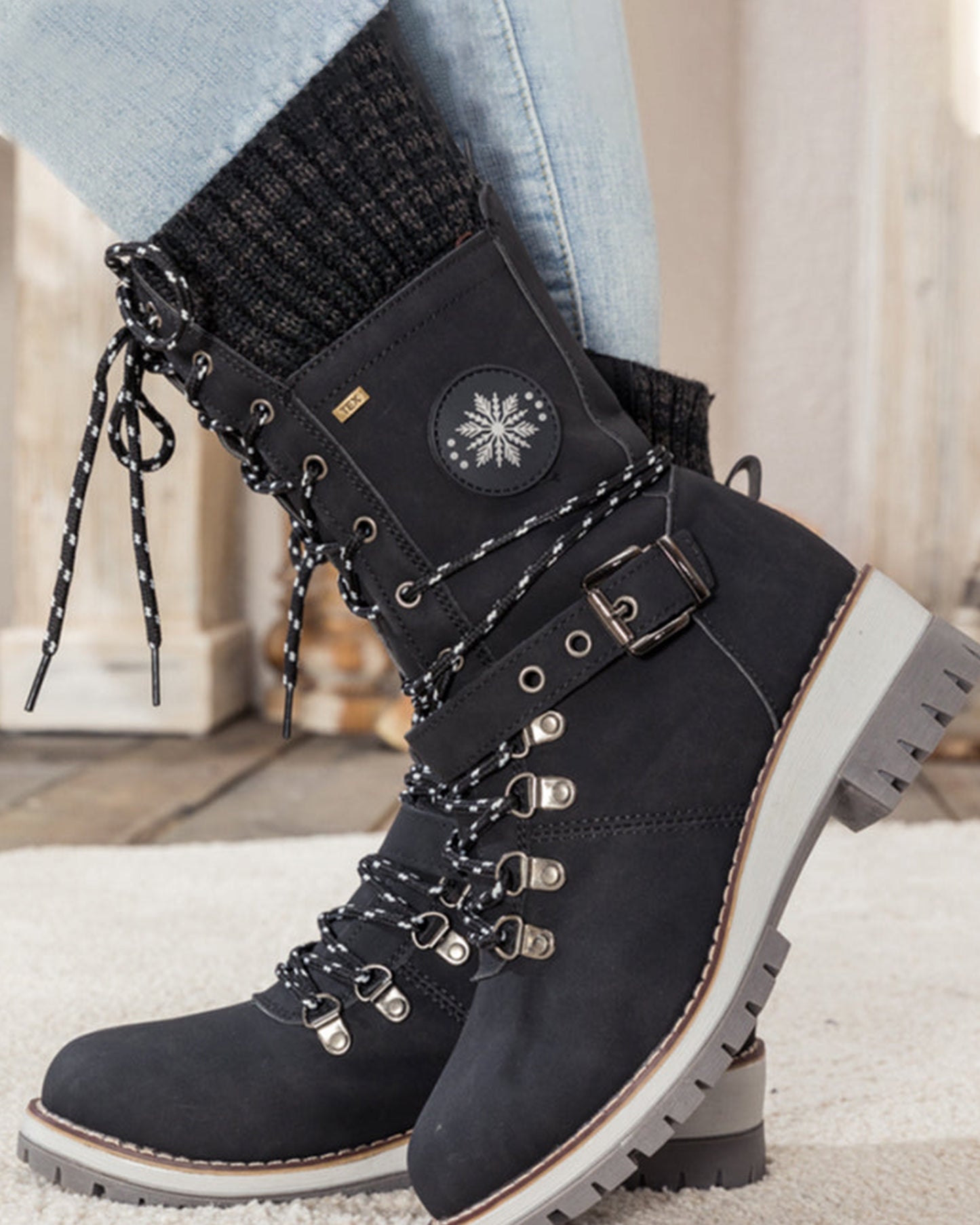 Women's Waterproof Knee Snow Boots