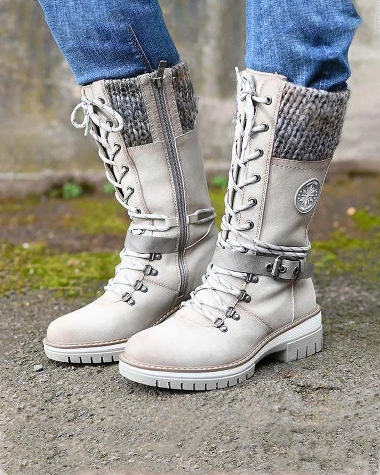 Women's Waterproof Knee Snow Boots